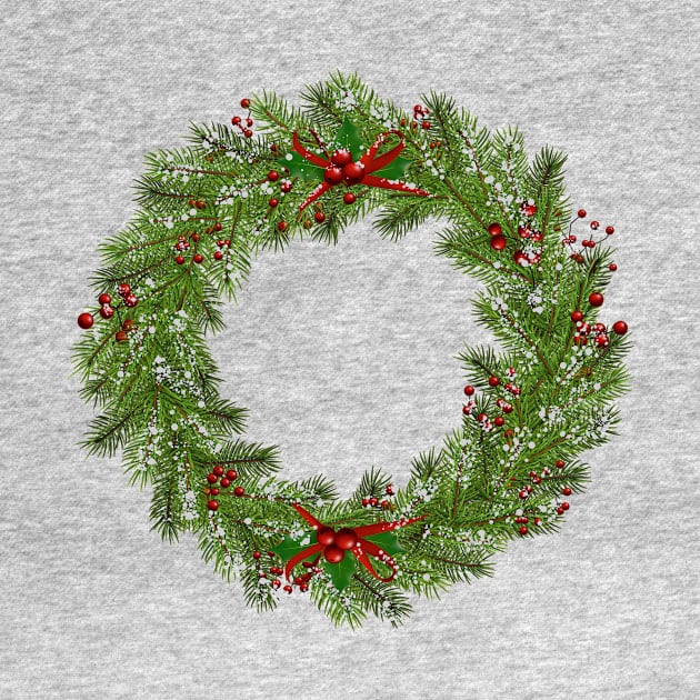 Christmas wreath by MashaVed